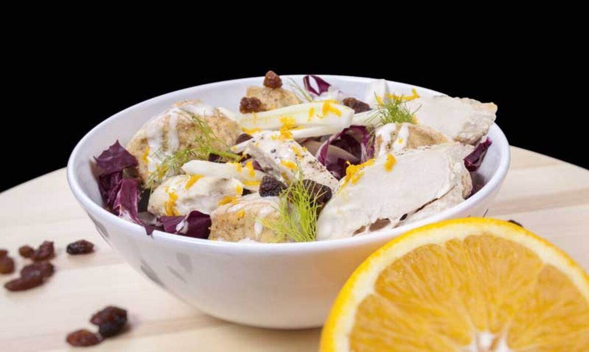TOZZETTI SALAD AND MARINATED CHICKEN